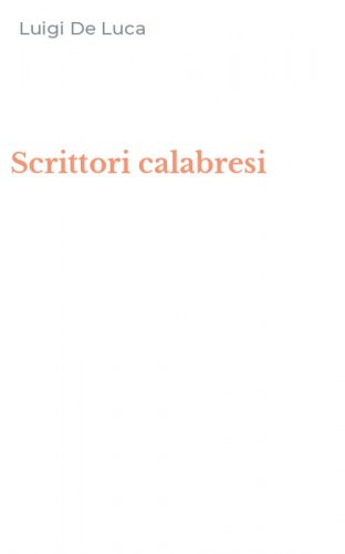Scrittori calabresi