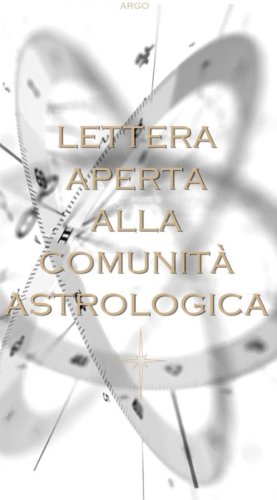 Lettera aperta alla comunit&agrave; astrologica