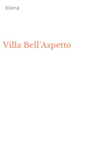Villa Bell'Aspetto