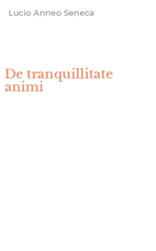 De tranquillitate animi