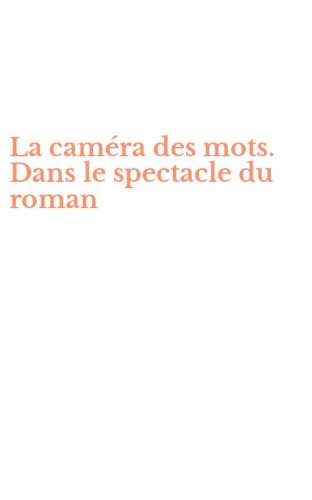 La cam&eacute;ra des mots. Dans le spectacle du roman
