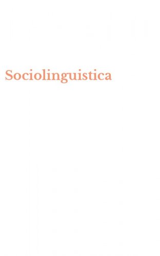 Sociolinguistica