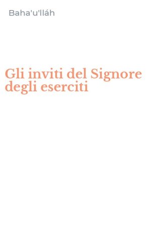 Gli inviti del Signore degli eserciti