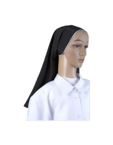 VELO SUORA TAGLIA M NERO - POLIESTERE 100%