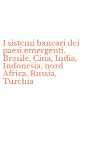I sistemi bancari dei paesi emergenti. Brasile, Cina, India, Indonesia, nord Africa, Russia, Turchia