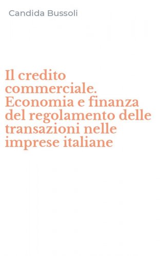 Il credito commerciale. Economia e finanza del regolamento delle transazioni nelle imprese italiane