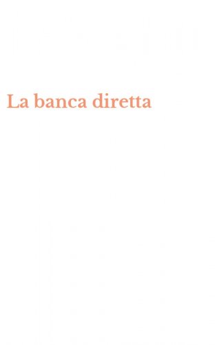 La banca diretta