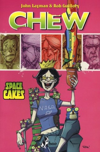Space cakes. Chew