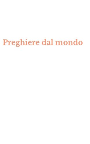 Preghiere dal mondo