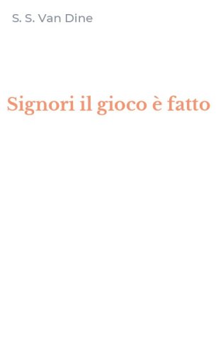 Signori il gioco &egrave; fatto