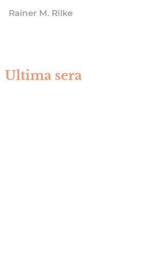 Ultima sera
