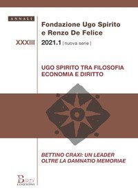 Annali Fondazione Ugo Spirito e Renzo De Felice. Nuova serie
