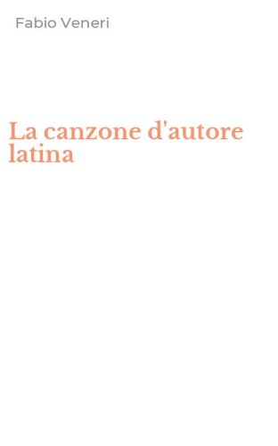 La canzone d'autore latina
