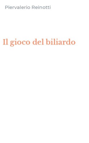 Il gioco del biliardo
