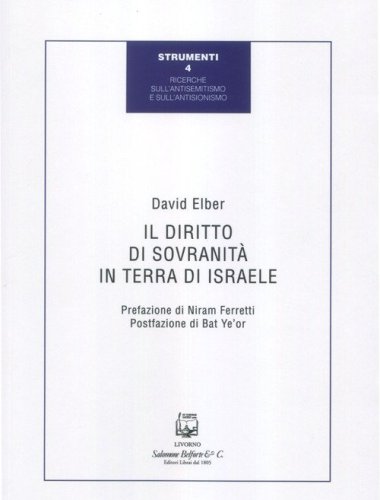 Il diritto di sovranit&agrave; in terra di Israele