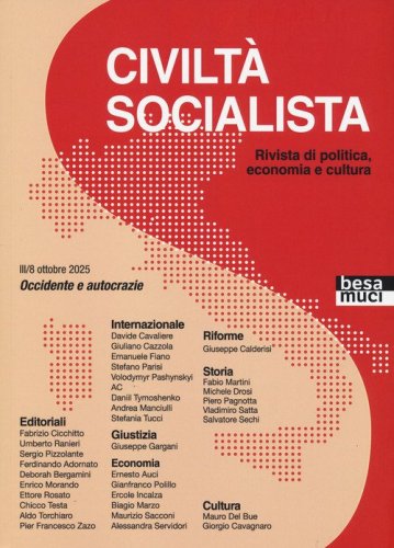 Civilt&agrave; socialista. Rivista di politica, economia e cultura