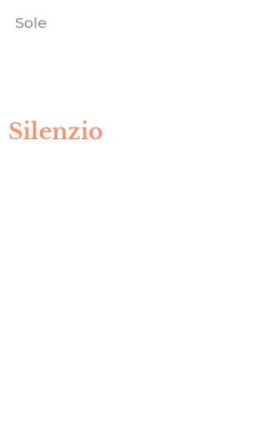 Silenzio