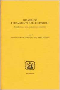 Giamblico. I frammenti dalle epistole