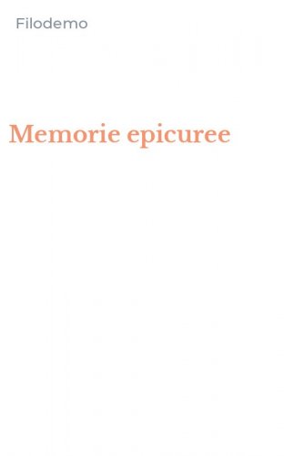 Memorie epicuree
