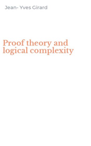 Proof theory and logical complexity