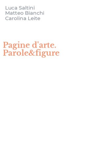 Pagine d'arte. Parole&figure