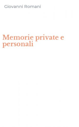 Memorie private e personali