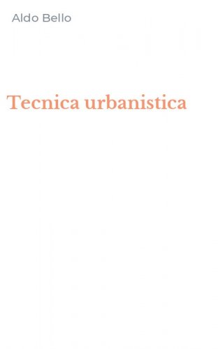Tecnica urbanistica