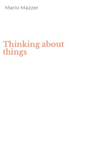 Thinking about things