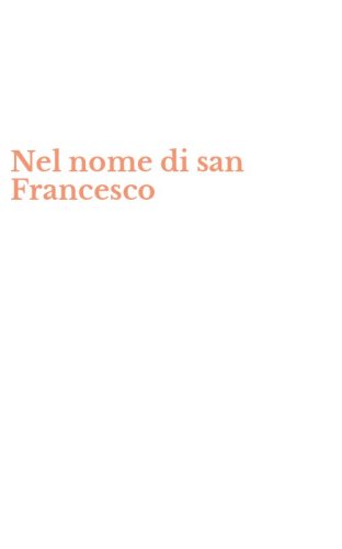 Nel nome di san Francesco