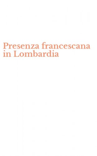Presenza francescana in Lombardia