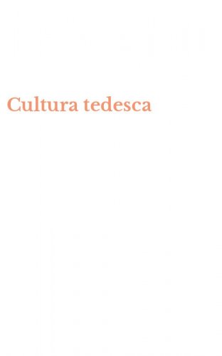 Cultura tedesca