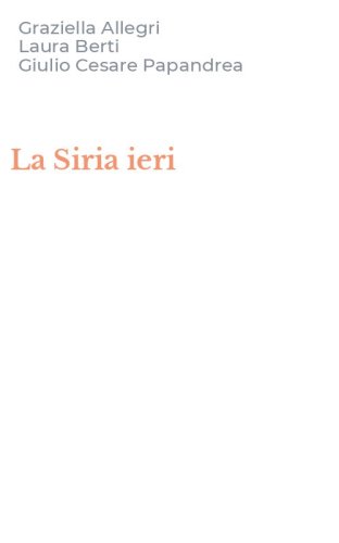 La Siria ieri