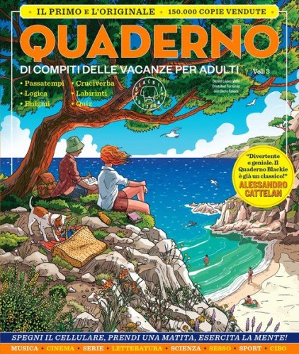 Quaderno di compiti delle vacanze per adulti. L'originale