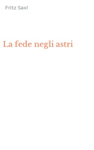 La fede negli astri