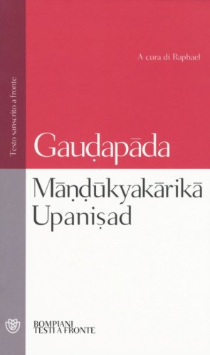 M&acirc;nd&ucirc;kyak&acirc;rik&acirc; upanisad. Testo sanscrito a fronte