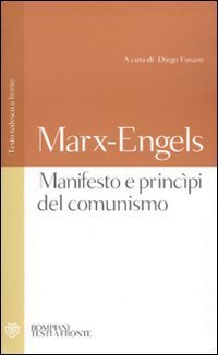 Manifesto e princ&igrave;pi del comunismo. Testo tedesco a fronte