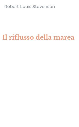Il riflusso della marea