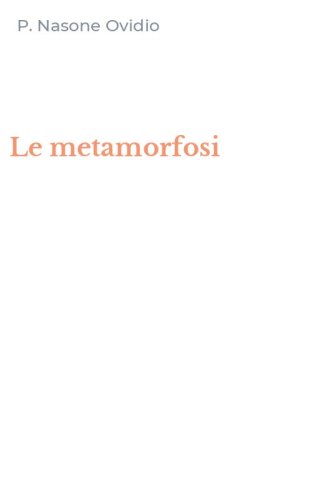 Le metamorfosi