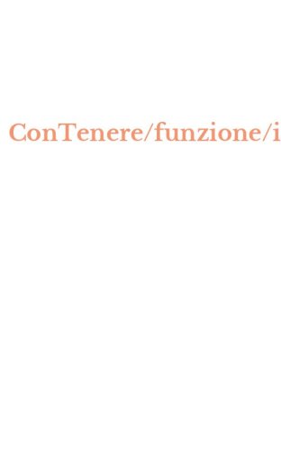 ConTenere/funzione/identit&agrave;/rigenerazione
