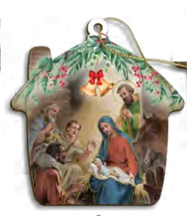 DECORAZIONI IN LEGNO PER ALBERO DI NATALE