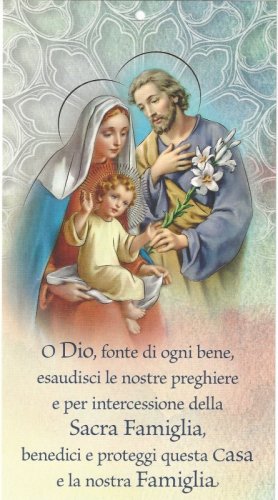 BENEDIZIONE CASA "SACRA FAMIGLIA" 12x22 cm