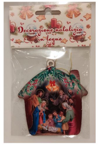 DECORAZIONI IN LEGNO PER ALBERO