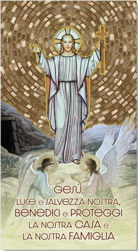 GESU' RISORTO FONDO ORO