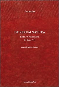 De rerum natura. Editio princeps (1472-73)