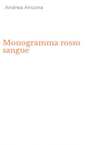Monogramma rosso sangue