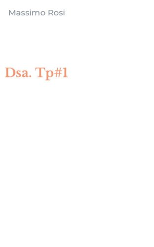 Dsa. Tp#1