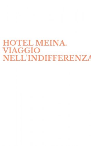 HOTEL MEINA. VIAGGIO NELL'INDIFFERENZA