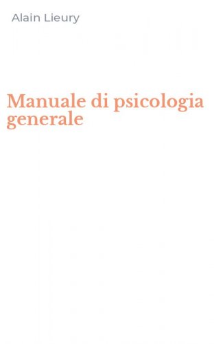 Manuale di psicologia generale