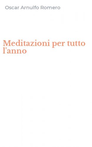 Meditazioni per tutto l'anno