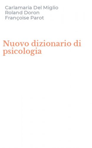 Nuovo dizionario di psicologia